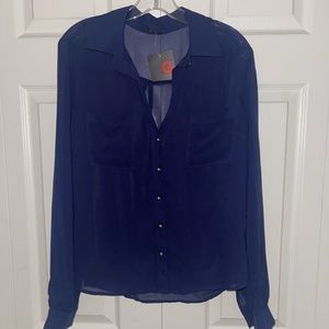 ✨NEW✨Purple G by Guess Blouse